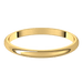 Yellow-Gold-2mm-Lightweight-Half-Round-Wedding-Band-Horizontal-View