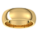 Yellow-Gold-7mm-Standard-Half-Round-Comfort-fit-Wedding-Band-Horizontal-View Yellow-Gold-7mm-Standard-Half-Round-Comfort-fit-Wedding-Band-Horizontal-View
