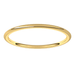 Yellow-Gold-1mm-Lightweight-Half-Round-Comfort-fit-Wedding-Band-Horizontal-View