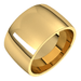 Yellow-Gold-12mm-Lightweight-Half-Round-Comfort-fit-Wedding-Band-Side-View1