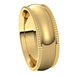 Yellow-Gold-6mm-Half-Round-Comfort-Fit-Beaded-Edge-Wedding-Band-Side-View1 Yellow-Gold-6mm-Half-Round-Comfort-Fit-Beaded-Edge-Wedding-Band-Side-View1