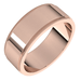 Rose-Gold-7mm-Flat-Milgrain-Step-Edge-Wedding-Band-Side-View2