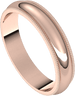 Rose-Gold-4mm-Standard-Milgrain-Edge-Wedding-Band-Side-View2