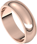 Rose-Gold-6mm-Standard-Milgrain-Edge-Wedding-Band-Side-View2