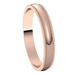 Rose-Gold-3mm-Lightweight-Milgrain-Edge-Wedding-Band-Side-View1