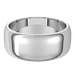Platinum-8mm-Standard-Half-Round-Wedding-Band-Horizontal-View