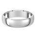 Platinum-5mm-Lightweight-Half-Round-Wedding-Band-Horizontal-View