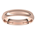 Rose-Gold-4mm-Standard-Comfort-Fit-Milgrain-Edge-Wedding-Band-Horizontal-View