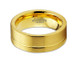 Flat-Brushed-Offset-Groove-8mm-Comfort-Fit-Gold-Tungsten-Wedding-Band-Horizontal-View Flat-Brushed-Offset-Groove-8mm-Comfort-Fit-Gold-Tungsten-Wedding-Band-Horizontal-View