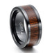 Hawaii-Koa-Wood-Inlay-Straignt-Edge-8mm-Comfort-Fit-Black-Ceramic-Wedding-Band-Side-View1 Hawaii-Koa-Wood-Inlay-Straignt-Edge-8mm-Comfort-Fit-Black-Ceramic-Wedding-Band-Side-View1