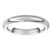 Platinum-4mm-Standard-Half-Round-Comfort-fit-Wedding-Band-Horizontal-View