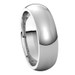 Platinum-6mm-Lightweight-Half-Round-Comfort-fit-Wedding-Band-Side-View1