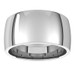 Platinum-10mm-Lightweight-Half-Round-Comfort-fit-Wedding-Band-Horizontal-View