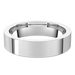 Platinum-5mm-Comfort-Fit-Flat-Wedding-Band-Horizontal-View