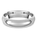 Platinum-5mm-Comfort-Fit-Double-Milgrain-Edge-Wedding-Band-Horizontal-View
