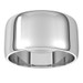 Sterling-Silver-10mm-Lightweight-Half-Round-Wedding-Band-Horizontal-View