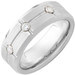 Serinium-Beveled-Edge-8mm-Rectangle-Grooves,-3-Round-Diamonds,-Satin-Finish-Wedding-Band-Side-View1 Serinium-Beveled-Edge-8mm-Rectangle-Grooves,-3-Round-Diamonds,-Satin-Finish-Wedding-Band-Side-View1