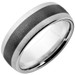 Serinium-Domed-4mm-Black-Ceramic-Inlay-Stone-Finish-Wedding-Band-Side-View1 Serinium-Domed-4mm-Black-Ceramic-Inlay-Stone-Finish-Wedding-Band-Side-View1