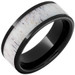 Black-Diamond-Ceramic-Pipe-Cut-8mm-with-5mm-Deer-Antler-Inlay-Wedding-Band-Side-View1 Black-Diamond-Ceramic-Pipe-Cut-8mm-with-5mm-Deer-Antler-Inlay-Wedding-Band-Side-View1