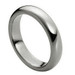 Tungsten-Ring-Polished-Dome-4mm-Wide-Wedding-Band-Full-View Tungsten-Ring-Polished-Dome-4mm-Wide-Wedding-Band-Full-View