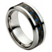 Tungsten-Ring-with-Woven-Blue-Carbon-Fiber-Inlay-Beveled-Edges-8mm-Wedding-Band-Full-View-1 Tungsten-Ring-with-Woven-Blue-Carbon-Fiber-Inlay-Beveled-Edges-8mm-Wedding-Band-Full-View-1