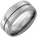 Titanium-Flat-with-Stepdown-Edge-8mm-Comfort-with-Center-Black-Groove-Polished-Finish-Wedding-Band-Full-View Titanium-Flat-with-Stepdown-Edge-8mm-Comfort-with-Center-Black-Groove-Polished-Finish-Wedding-Band-Full-View