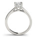 Princess Cut Diamond Engagement Hidden Halo Ring 1/2-Carat 1-Carat to 2-Carat in 14K 18K White Yellow Gold or Platinum
