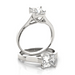 Engagement Ring Solitaire Princess Cut Diamond 1/2-Carat 1-Carat to 3-Carat Trellis Style in 14K 18K White Yellow Gold or Platinum Engagement Ring Solitaire Princess Cut Diamond 1/2-Carat 1-Carat to 3-Carat Trellis Style in 14K 18K White Yellow Gold or Platinum