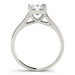 Engagement Ring Solitaire Princess Cut Diamond 1/2-Carat 1-Carat to 3-Carat Trellis Style in 14K 18K White Yellow Gold or Platinum Engagement Ring Solitaire Princess Cut Diamond 1/2-Carat 1-Carat to 3-Carat Trellis Style in 14K 18K White Yellow Gold or Platinum