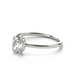 Oval Cut Diamond Ring Engagement Band Hidden Halo Style 1/2-Carat 2-Carat to 3-Carat Center in 14K 18K Gold and Platinum Oval Cut Diamond Ring Engagement Band Hidden Halo Style 1/2-Carat 2-Carat to 3-Carat Center in 14K 18K Gold and Platinum