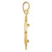 Wideband Distinguished Gold Coin Bezel Pendant Mounting - 16.5mm - 32.7mm Coin Size - 14K Yellow Gold - Polished Curved Filigree - Prong Set with Bail Wideband Distinguished Gold Coin Bezel Pendant Mounting - 16.5mm - 32.7mm Coin Size - 14K Yellow Gold - Polished Curved Filigree - Prong Set with Bail