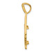 Wideband Distinguished Gold Coin Bezel Pendant Mounting - 16.5mm - 22mm Coin Size - 14K Yellow Gold - Polished and Satin Fluted Station Teardrop - Prong Set with Bail Wideband Distinguished Gold Coin Bezel Pendant Mounting - 16.5mm - 22mm Coin Size - 14K Yellow Gold - Polished and Satin Fluted Station Teardrop - Prong Set with Bail