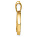 Wideband Distinguished Gold Coin Bezel Pendant Mounting - 16.5mm - 34.2mm Coin Size - 14K Yellow Gold - Polished Concentric Circle - Prong Set with Bail Wideband Distinguished Gold Coin Bezel Pendant Mounting - 16.5mm - 34.2mm Coin Size - 14K Yellow Gold - Polished Concentric Circle - Prong Set with Bail