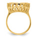 Wideband Distinguished Gold Coin Bezel Ring - 14mm - 21.6mm Coin Size in mm - 14K Yellow Gold - Ladies' Polished Raised Wire - Coin Bezel Ring Wideband Distinguished Gold Coin Bezel Ring - 14mm - 21.6mm Coin Size in mm - 14K Yellow Gold - Ladies' Polished Raised Wire - Coin Bezel Ring