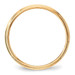 10K Yellow Gold 3mm Width - 4mm - 14mm Size - Lightweight Milgrain Half Round Wedding Band 10K Yellow Gold 3mm Width - 4mm - 14mm Size - Lightweight Milgrain Half Round Wedding Band