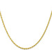 10K Yellow Gold 2.25mm Width - 7 inch - 30 inch Length - D/C Quadruple Rope Chain 10K Yellow Gold 2.25mm Width - 7 inch - 30 inch Length - D/C Quadruple Rope Chain