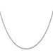 10K White Gold 1.3mm Width - 7 inch - 30 inch Length - D/C Machine Made Rope Chain 10K White Gold 1.3mm Width - 7 inch - 30 inch Length - D/C Machine Made Rope Chain
