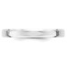 10K White Gold 3mm Width - 4mm - 14mm Size - Beveled Edge Comfort Fit Wedding Band 10K White Gold 3mm Width - 4mm - 14mm Size - Beveled Edge Comfort Fit Wedding Band