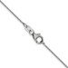 18K White Gold 0.5mm Width - 16 inch - 20 inch Length - Box with Spring Ring Clasp Chain 18K White Gold 0.5mm Width - 16 inch - 20 inch Length - Box with Spring Ring Clasp Chain