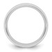 10K White Gold 7mm Width - 4mm - 14mm Size - Standard Weight Comfort Fit Wedding Band 10K White Gold 7mm Width - 4mm - 14mm Size - Standard Weight Comfort Fit Wedding Band