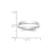 10K White Gold 3mm Width - 4mm - 14mm Size - Lightweight Comfort Fit Wedding Band 10K White Gold 3mm Width - 4mm - 14mm Size - Lightweight Comfort Fit Wedding Band
