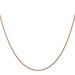 14K Rose Gold 1mm Width - 9 inch - 24 inch Length - Spiga Chain 14K Rose Gold 1mm Width - 9 inch - 24 inch Length - Spiga Chain