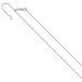 14K White Gold 1.2mm Width - 22 inch - 30 inch Length - Adjustable Flat Cable Chain 14K White Gold 1.2mm Width - 22 inch - 30 inch Length - Adjustable Flat Cable Chain