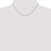 14K White Gold 1.4mm Width - 16 inch - 24 inch Length - Flat Cable Chain 14K White Gold 1.4mm Width - 16 inch - 24 inch Length - Flat Cable Chain