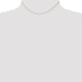 14K Yellow Gold 0.5mm Width - 13 inch - 24 inch Length - Carded Cable Rope with Spring Ring Clasp Chain 14K Yellow Gold 0.5mm Width - 13 inch - 24 inch Length - Carded Cable Rope with Spring Ring Clasp Chain