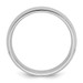 10K White Gold 4mm Width - 4mm - 14mm Size - Knife Edge Comfort Fit Wedding Band 10K White Gold 4mm Width - 4mm - 14mm Size - Knife Edge Comfort Fit Wedding Band