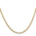 14K Yellow Gold 1.3mm Width - 7 inch - 30 inch Length - Franco with Lobster Clasp Chain 14K Yellow Gold 1.3mm Width - 7 inch - 30 inch Length - Franco with Lobster Clasp Chain