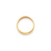 14K Yellow Gold 3mm Width - 4mm - 14mm Size - Milgrain Half Round Wedding Band 14K Yellow Gold 3mm Width - 4mm - 14mm Size - Milgrain Half Round Wedding Band