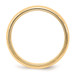 14K Yellow Gold 5mm Width - 4mm - 14mm Size - Milgrain Half Round Wedding Band 14K Yellow Gold 5mm Width - 4mm - 14mm Size - Milgrain Half Round Wedding Band