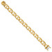 14K Yellow Gold 12.5mm Width - 8 inch - 24 inch Length - Hand Polished Fancy Anchor Link with Box Catch Clasp Chain 14K Yellow Gold 12.5mm Width - 8 inch - 24 inch Length - Hand Polished Fancy Anchor Link with Box Catch Clasp Chain